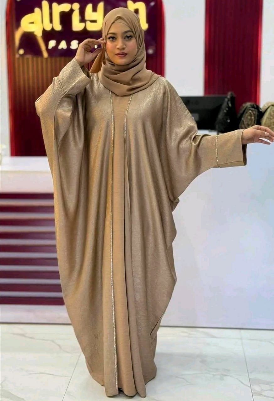 Dubai Made premium Full Abaya Set With Inner &  Hijab 💖