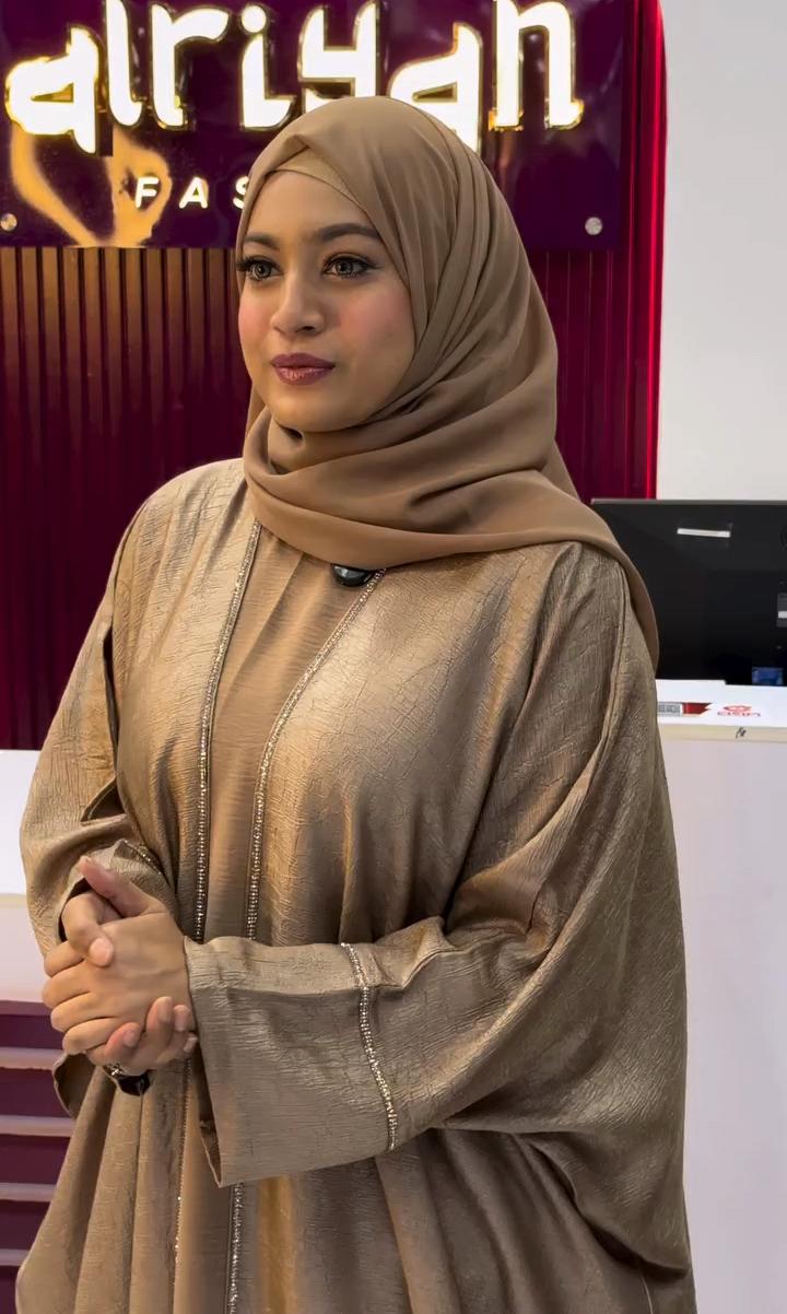 Dubai Made premium Full Abaya Set With Inner &  Hijab 💖