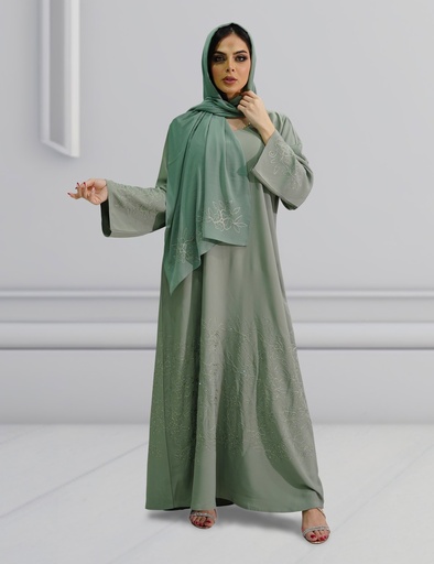 Liliana Arri Embroidery Abaya