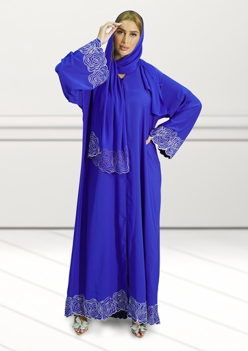 [#027] Habibah Aari Embroidery Design Abaya